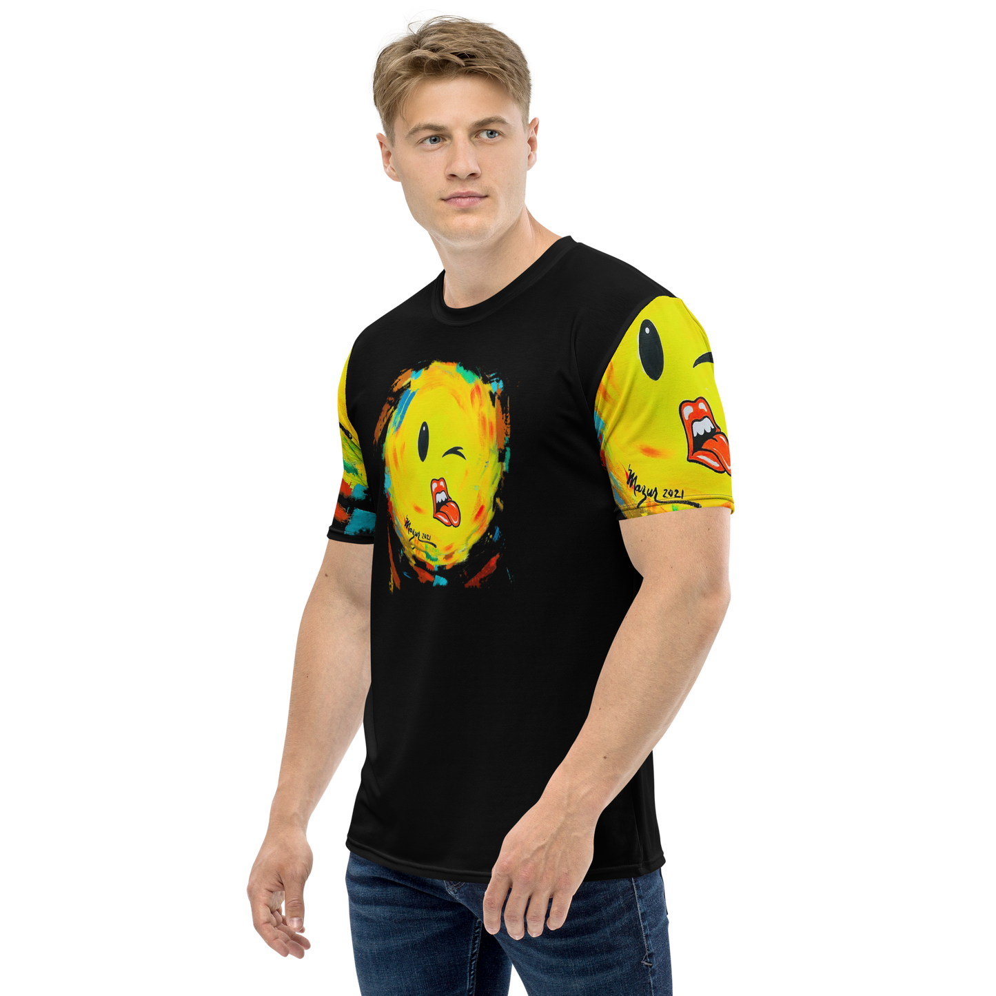 Short Sleeve Sunshine Mouth & Tongue T-Shirt