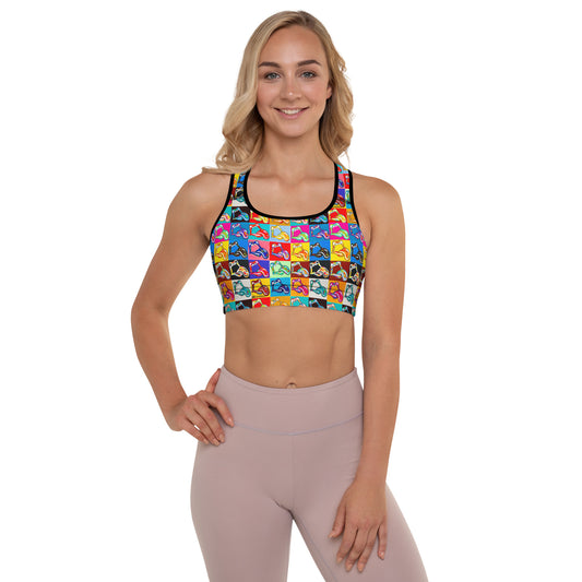 "20 LICKS" - Padded Sports Bra