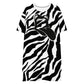 Animal Skin T-Shirt Dress