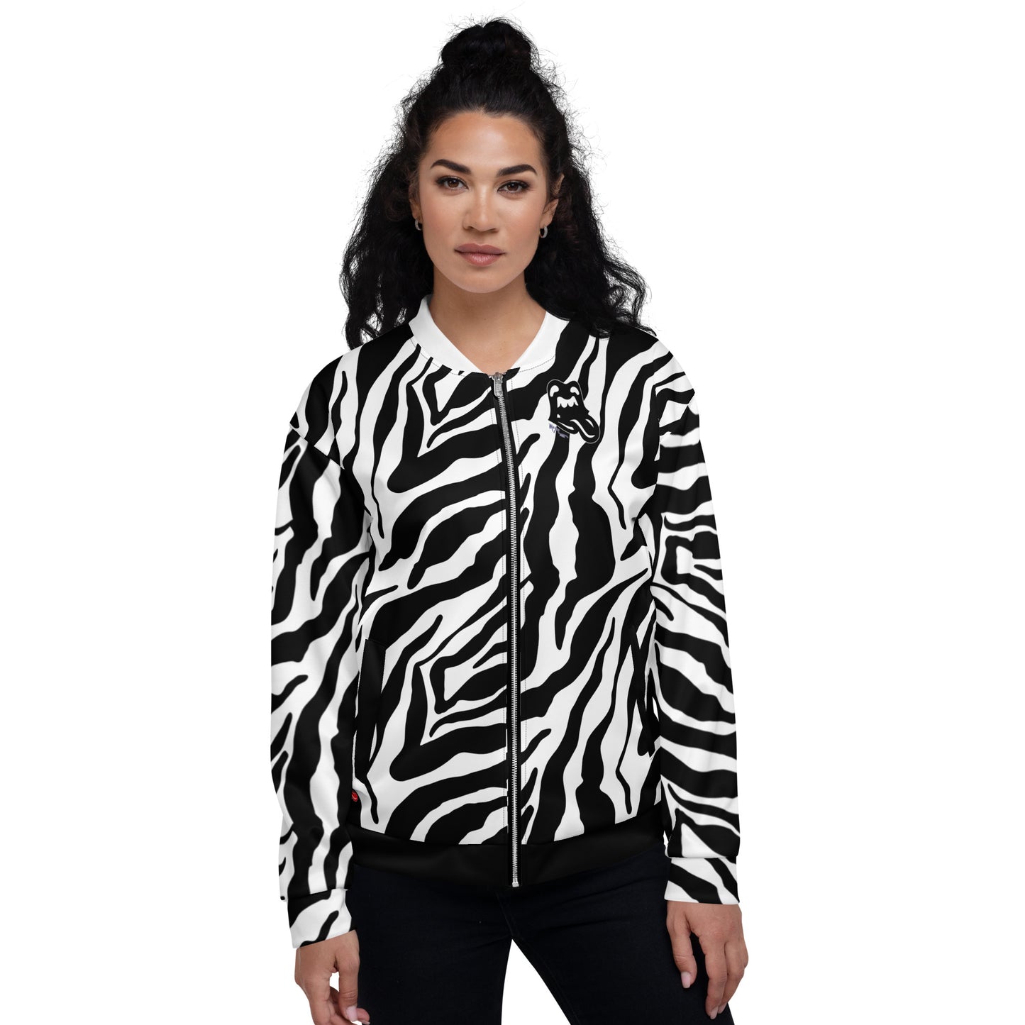 Animal Skin Unisex Bomber Jacket