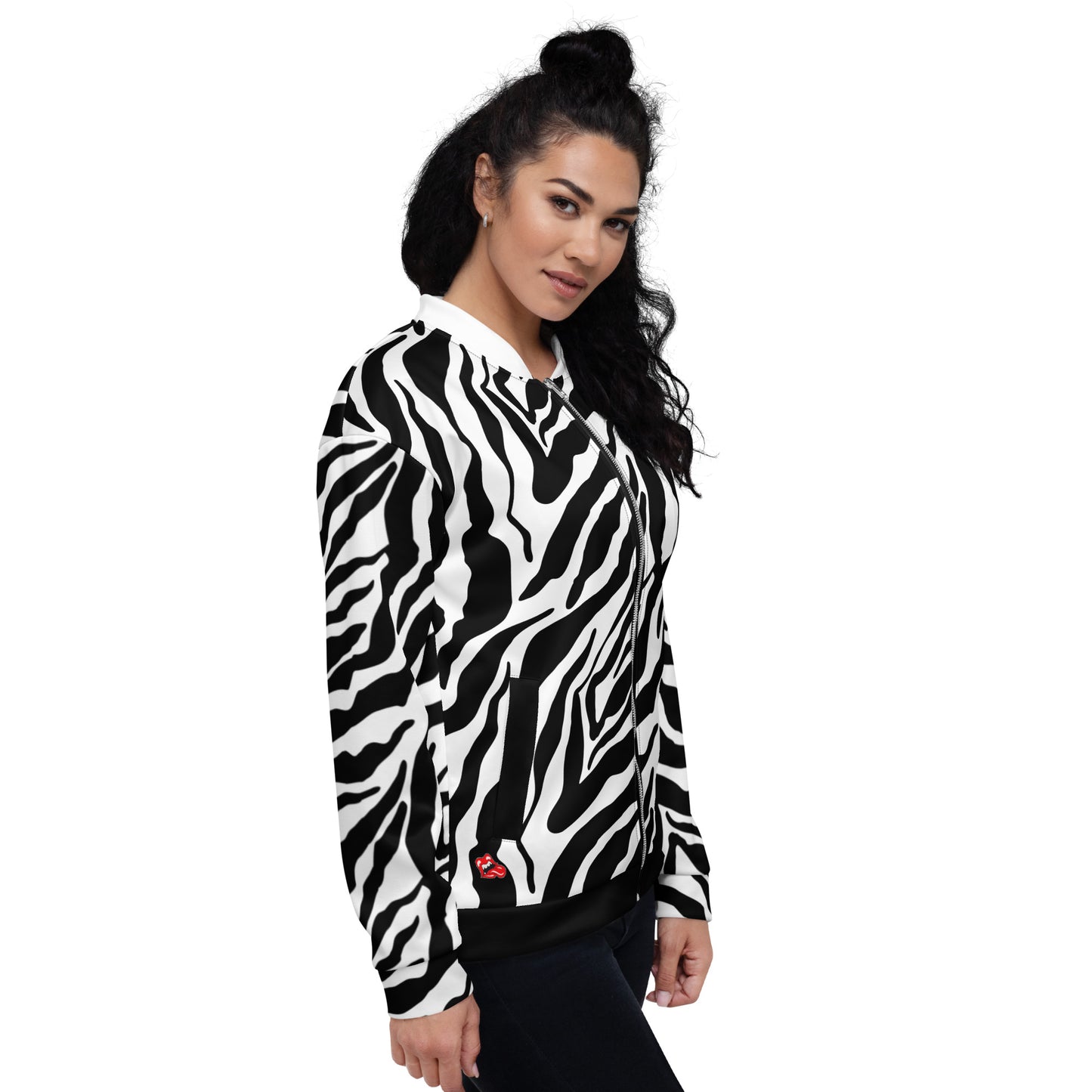 Animal Skin Unisex Bomber Jacket