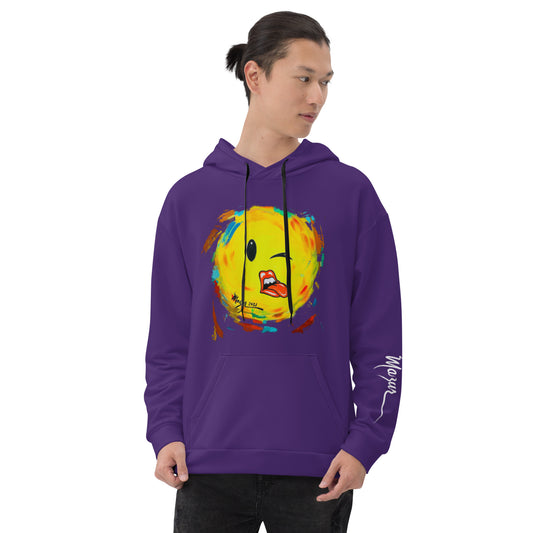 Purple Sunshine M&T Mens Hoodie