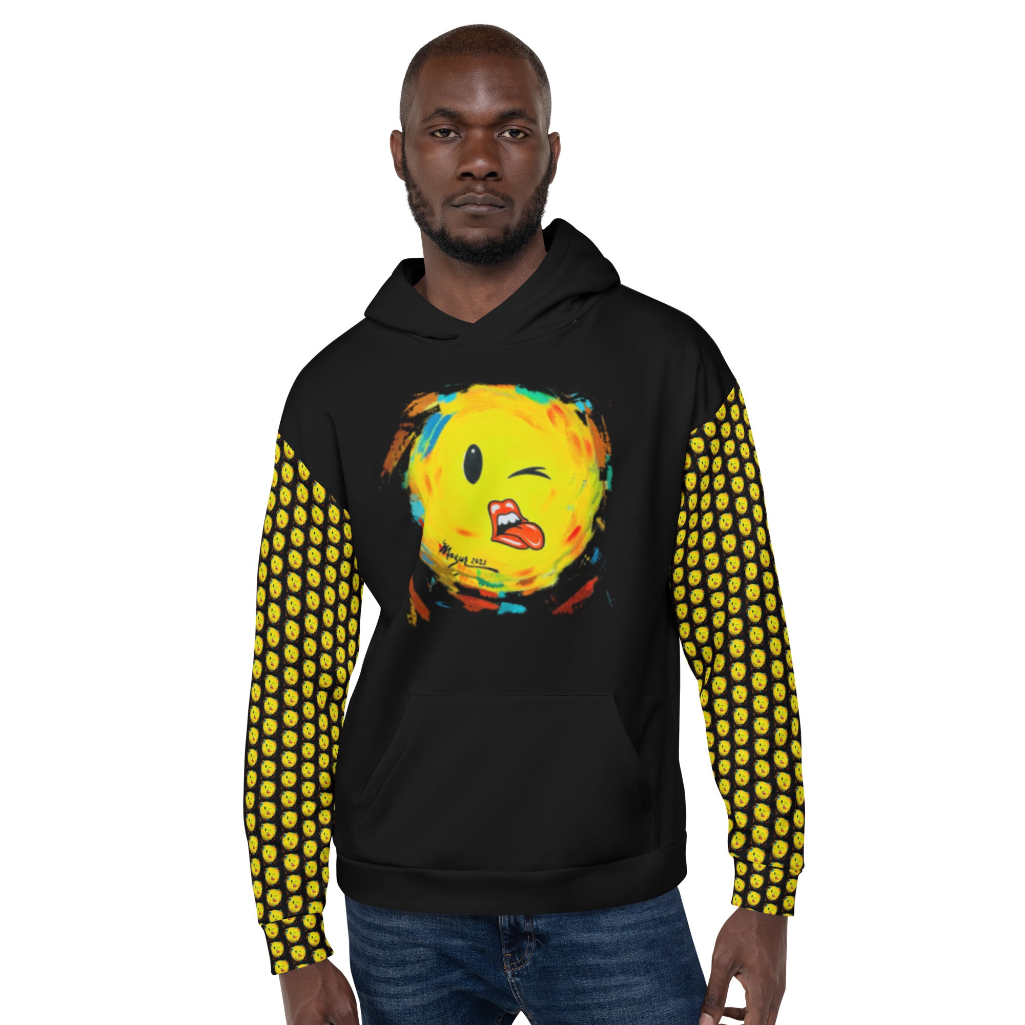 Ruby2smooth Merch Sunshine M&T Black Mens Hoodie – Ruby Mazur MERCH