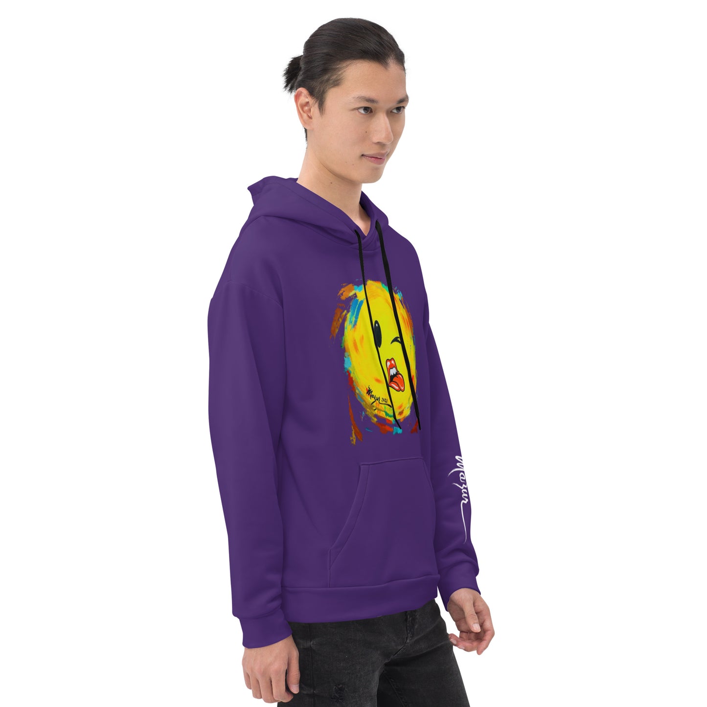 Purple Sunshine M&T Mens Hoodie