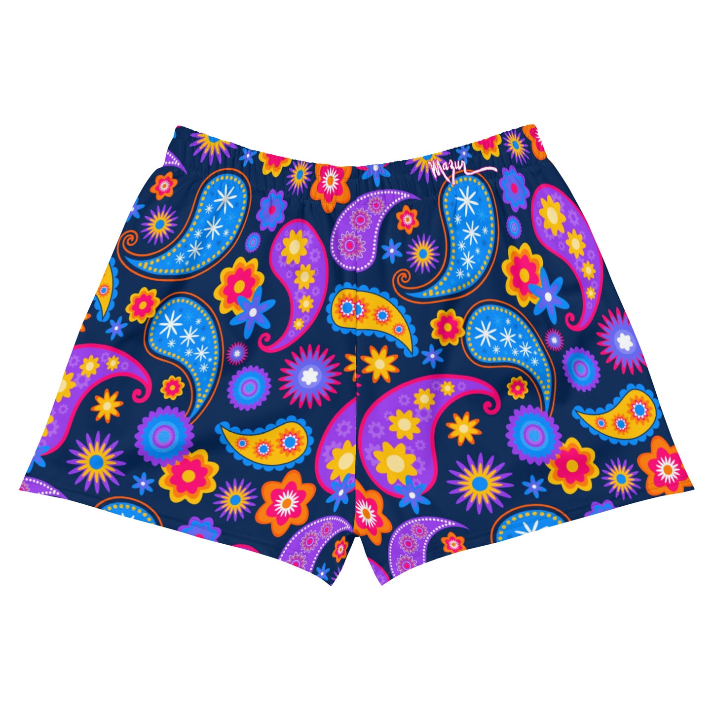 70's Retro Women’s Athletic Shorts