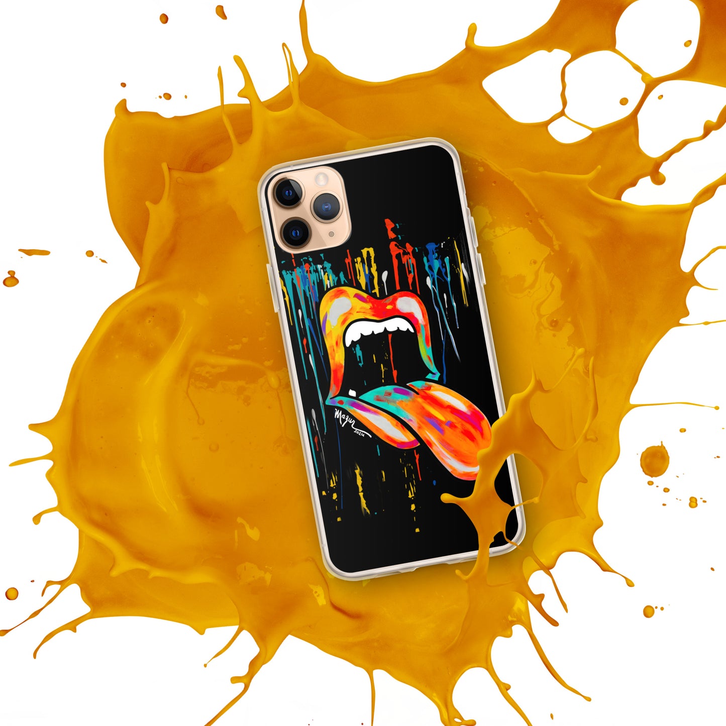 Drippin' M&T Clear Case for iPhone®