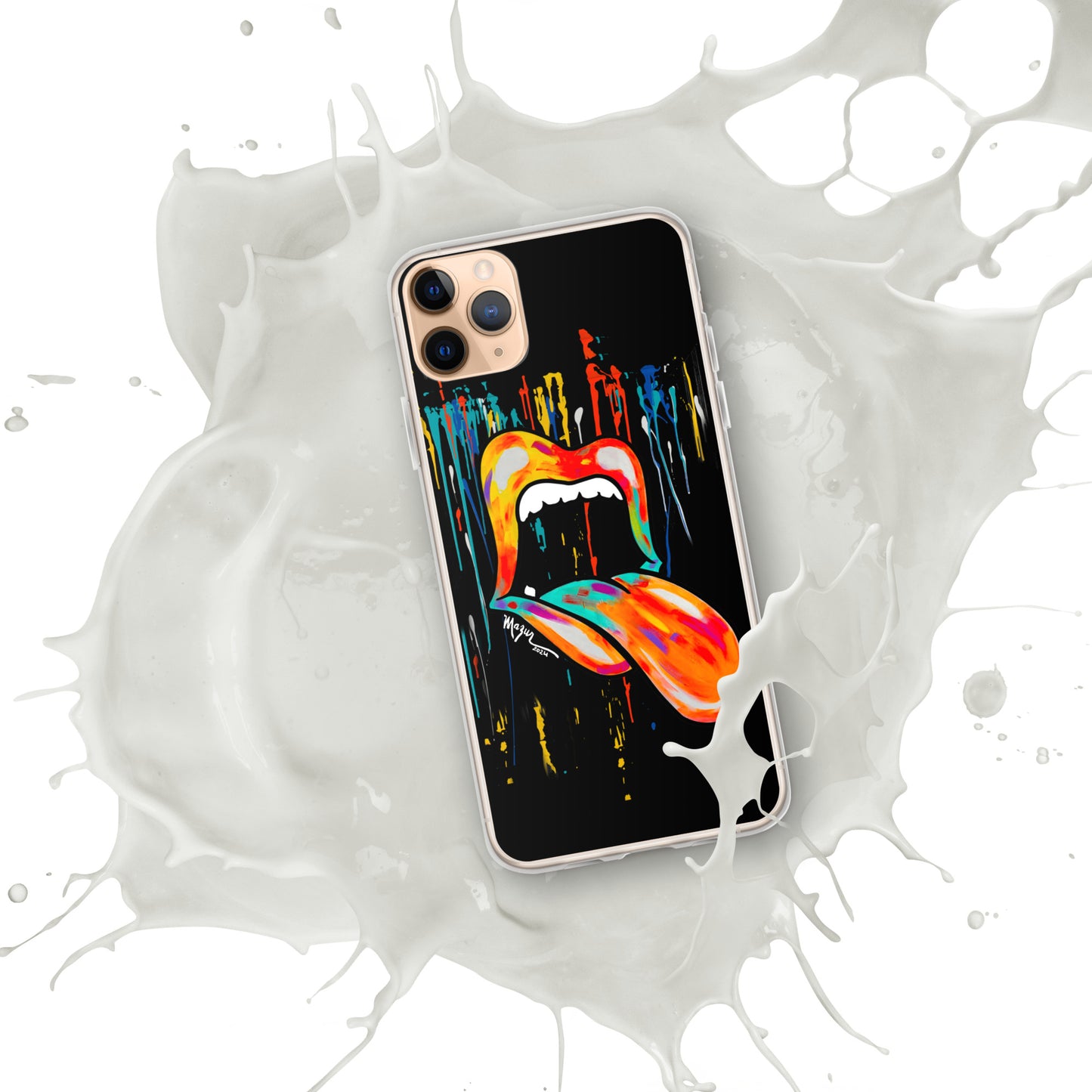 Drippin' M&T Clear Case for iPhone®