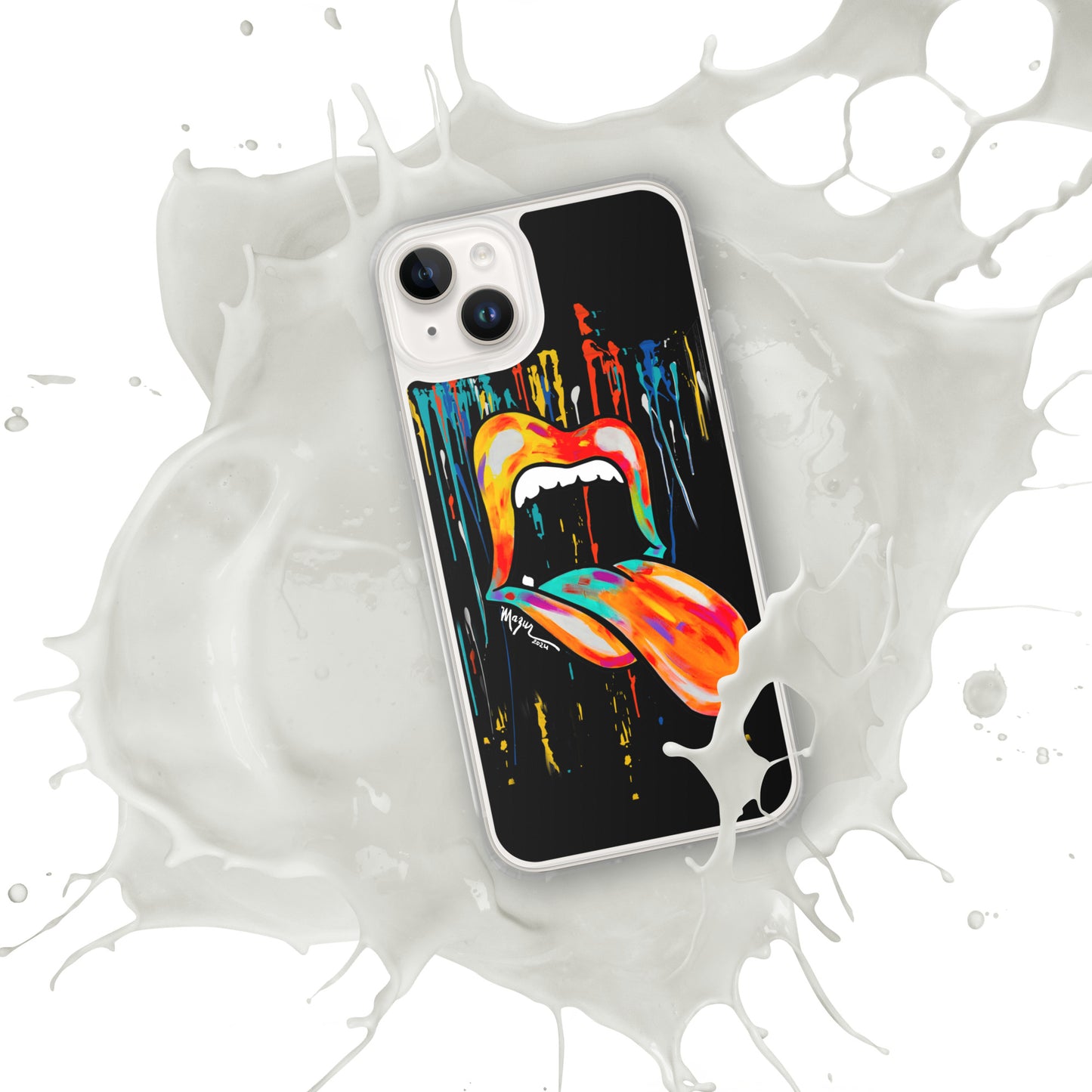 Drippin' M&T Clear Case for iPhone®