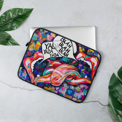 Yadda Yadda Yadda Blah Blah Blah Laptop Sleeve