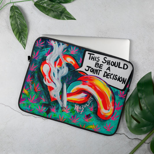 Joint Decision Laptop Sleeve