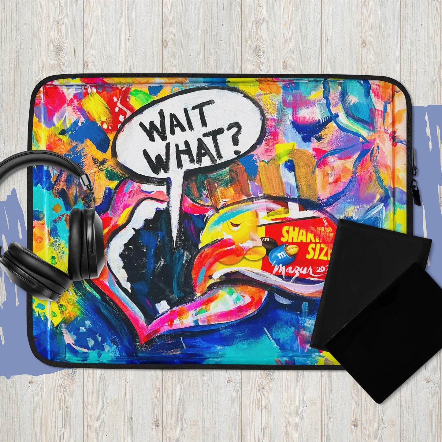 Wait What? Laptop Sleeve