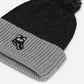 Black M&T Pom-Pom Beanie