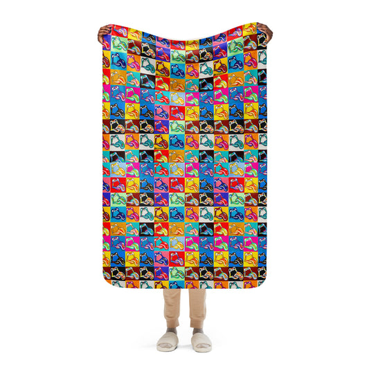 "20 LICKS" Sherpa Blanket