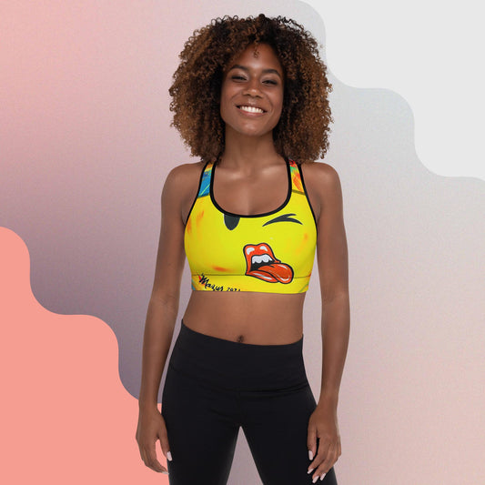 Sunshine Padded Sports Bra