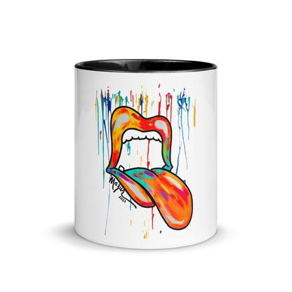 Drippin Inverse Mug with Color Inside